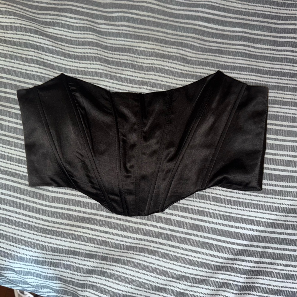 Streetwear Society Satin Black Top